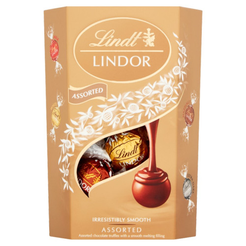 LINDT LINDOR ASSORTED CHOCOLATE 8x200G