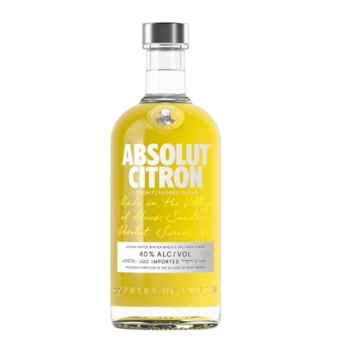 ABSOLUT CITRUS VODKA BOTTLE 6x70CL