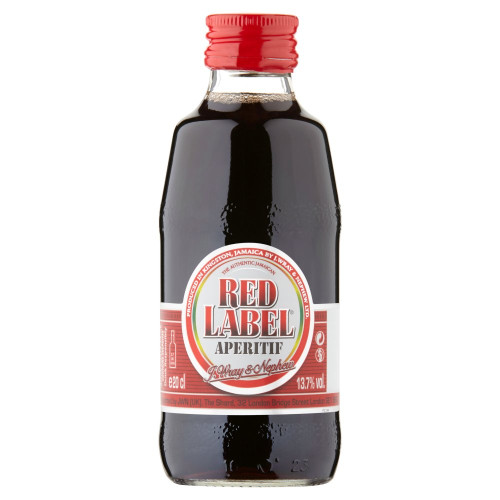 WRAY & NEPHEW RED LABEL APERITIF RED WINE BOTTLE 24x20CL