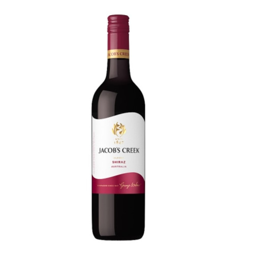 JACOBS CREEK SHIRAZ RED WINE BOTTLE 1x75CL
