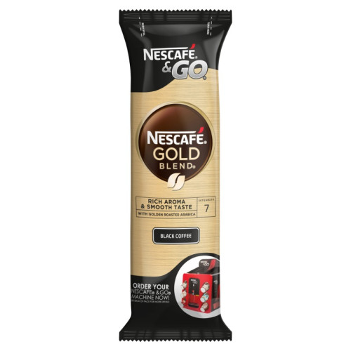 NESCAFE & GO GOLD BLEND BLACK COFFEE 1x8s