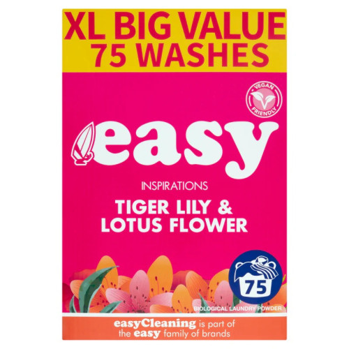 EASY BIG BOX WASHING POWDER 75 WASHES 1x5.1KG