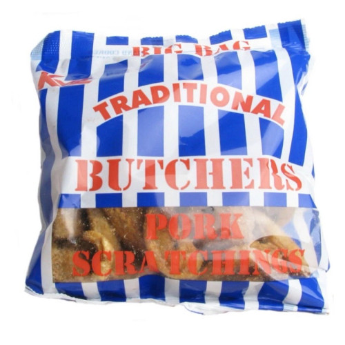 KVE BUTCHER PORK SCRATCHINGS 1x15x100G