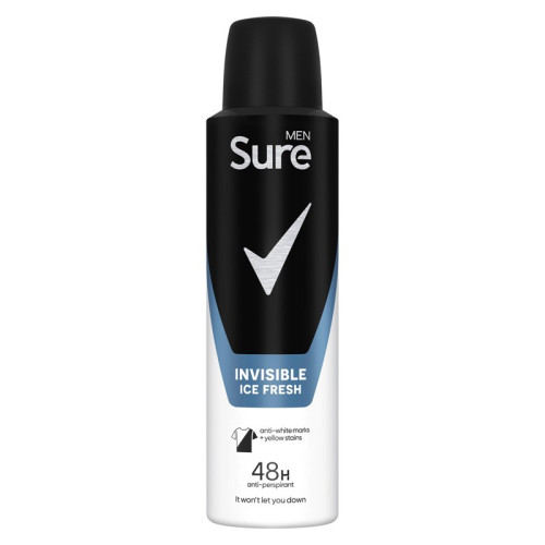 SURE INVISIBLE ICE ANTI PERSPIRANT 1x6x150ML