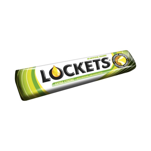 LOCKETS EXTRA STRAWBERRY LOZENGES 1x20x41G PMP &Acirc;&pound;0.75