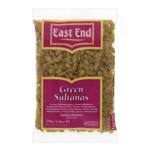 EAST END NO.1 GREEN SULTANA 1x20x250G