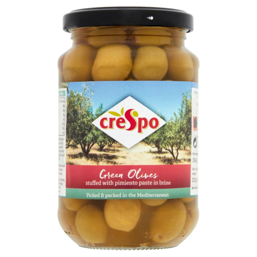 CRESPO GREEN STUFFED WITH PIMIENTO OLIVE 1x8x354G