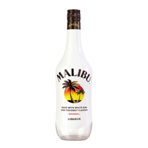 MALIBU ORIGINAL WHITE RUM BOTTLE 6x1L