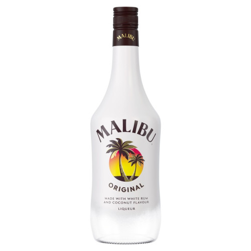 MALIBU ORIGINAL WHITE RUM BOTTLE 1x1L