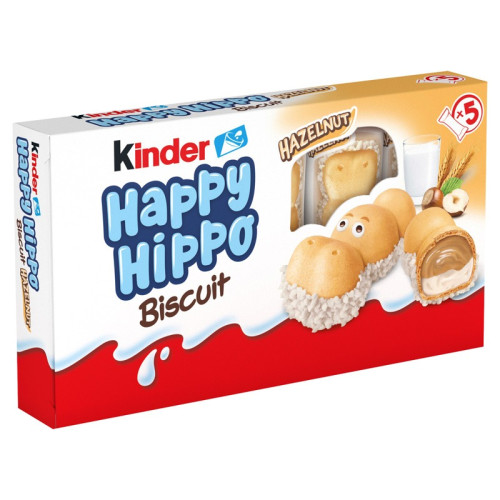 KINDER BUENO HAPPY HIPPO HAZELNUT CHOCOLATE 5 PACK 1x28x20G