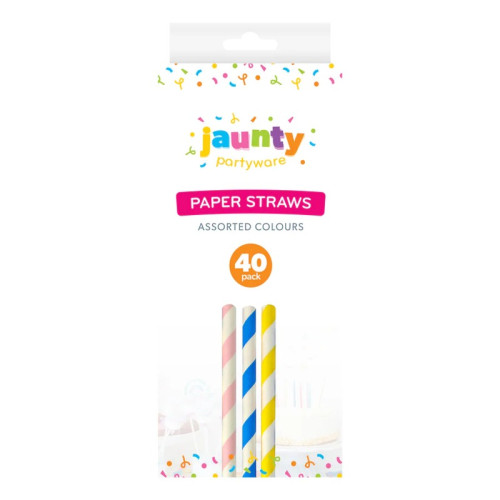 PAPER STRAW 1x40s