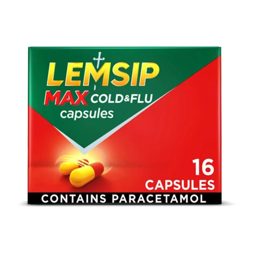 LEMSIP MAX COLD & FLU 1x6x6s