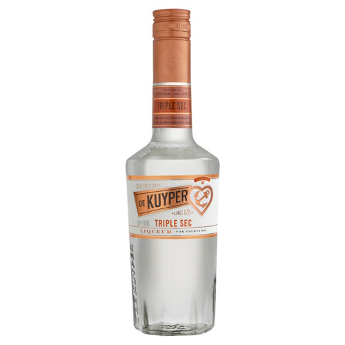 DE KUYPER TRIPLE SEC LIQUEUR BOTTLE 6x50CL