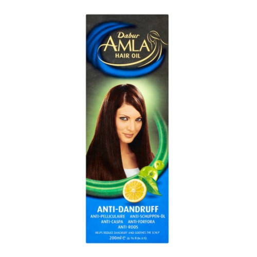 DABUR AMLA ANTI DANDRUFF HAIR OIL 1x6x200ML