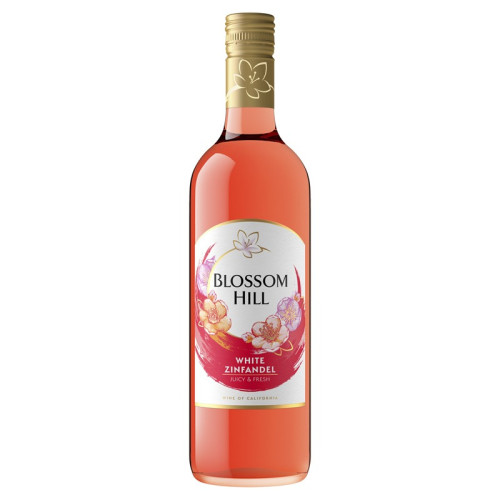 BLOSSOM HILL WHITE ZINFANDEL ROSE WINE BOTTLE 6x75CL