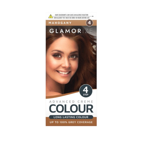 GLAMORIZE MAHOGANY HAIR DYE 4 1x40ML