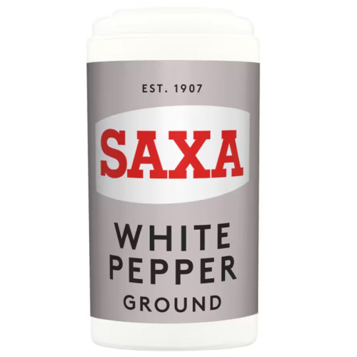 SAXA GROUND WHITE PEPPER 1x12x25G