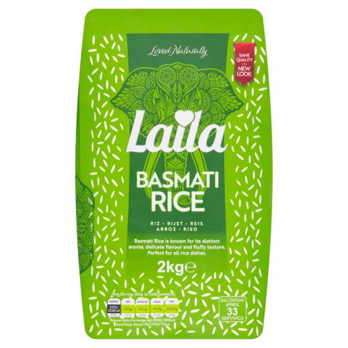 LAILA BASMATI RICE 1x6x2KG