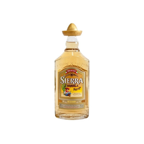 SIERRA RESPOSADO GOLD TEQUILA BOTTLE 6x70CL