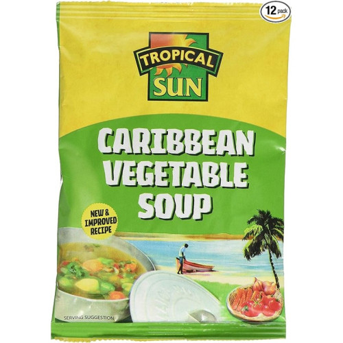 TROPICAL SUN CARIBBEAN VEGETABLE SOUP 1x12x45G
