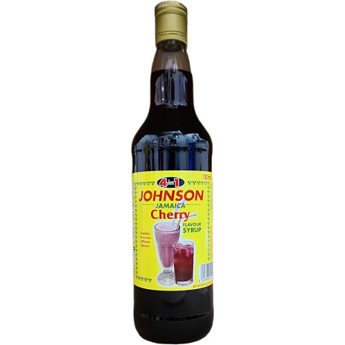 JOHNSON JAMAICA SYRUP CHERRY BOTTLE 1x6x700ML