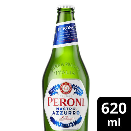 PERONI NAZZURO LAGER BOTTLE 1x12x620ML