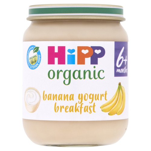 HIPP BANANA YOGHURT BREAKFAST 6+MONTHS 1x6x125G