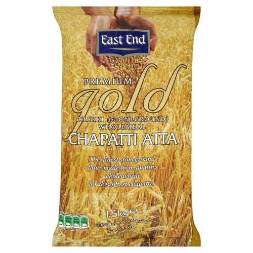 EAST END PREMIUM GOLD WHOLEMEAL ATTA 1x6x1.5KG