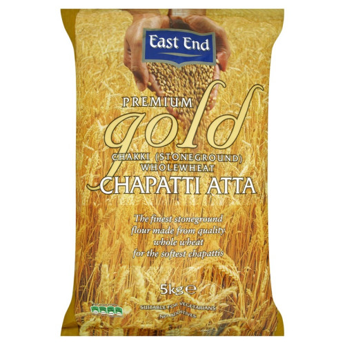 EAST END PREMIUM GOLD WHOLEMEAL ATTA 1x5KG