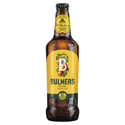 BULMERS ORIGINAL APPLE CIDER BOTTLE 1x12x500ML