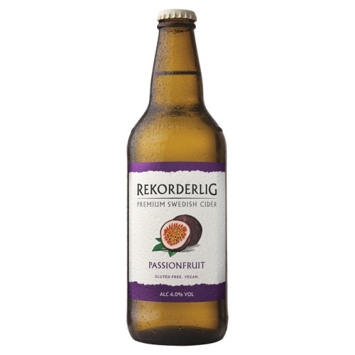 REKORDERLIG PASSION FRUIT CIDER BOTTLE 1x15x500ML
