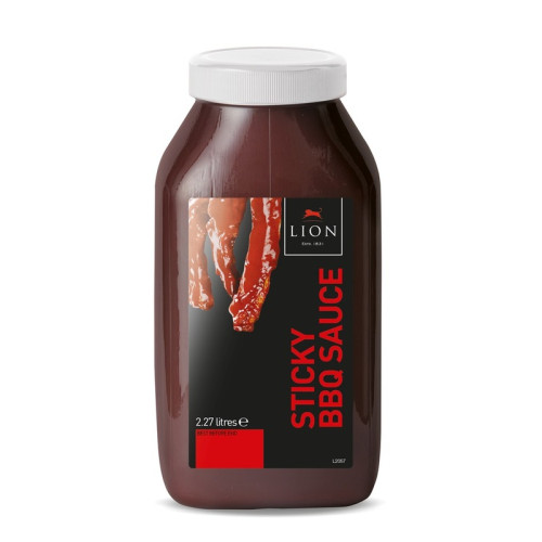 LION STICKY BBQ SAUCE 2x2.27L