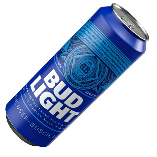 BUD LIGHT LAGER CAN 1x6x568ML