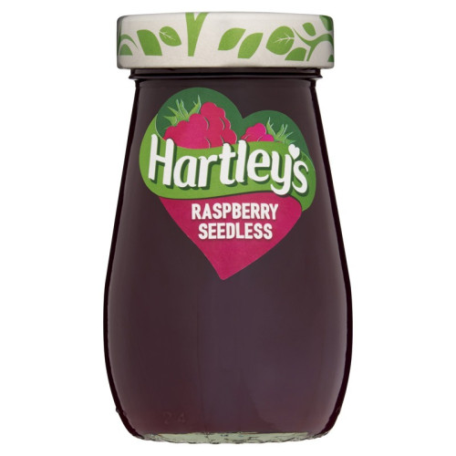 HARTLEYS SEEDLESS RASPBERRY JAM 1x6x340G