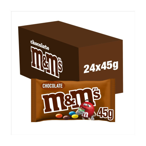 M&Ms CHOCOLATE BAG 1x24x45G