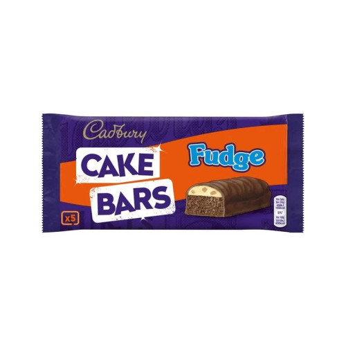 CADBURY FUDGE CAKE BARS 1x125G