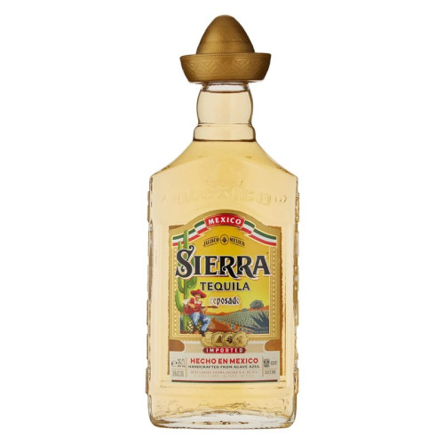 SIERRA SILVER TEQUILA BOTTLE 1x35CL