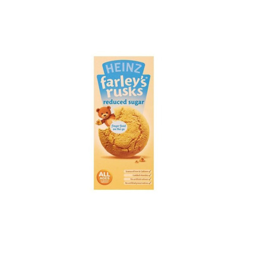 FARLEYS RUSKS REDUCED SUGAR ORIGINAL 6+MONTHS 1x6x300G