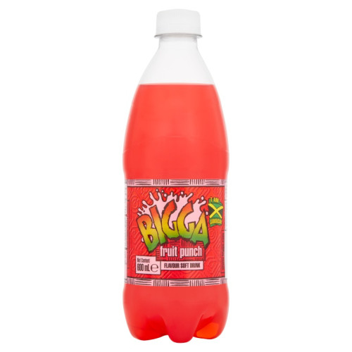 BIGGA FRUIT PUNCH BOTTLE 1x12x600ML