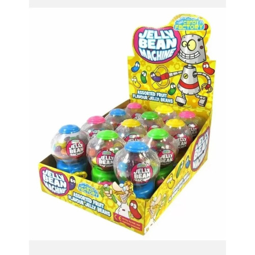 CRAZY CANDY FACTORY JELLY BEAN SWEETS MACHINE 1x12x55G