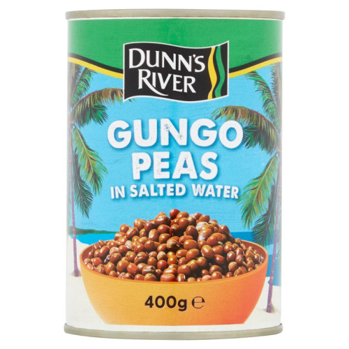 DUNNS RIVER GUNGO PEAS IN SALTED WATER 1x12x400G