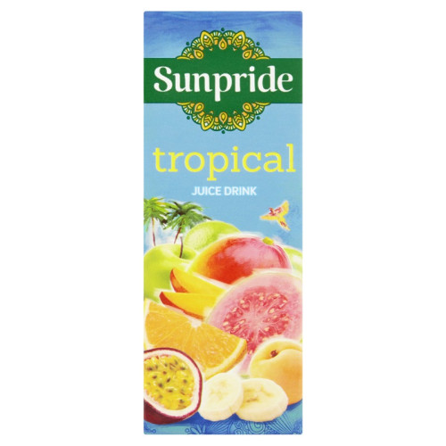 SUNPRIDE JUICE TROPICAL CARTON 1x12x1L