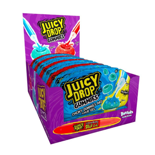 JUICY DROP GUMMIES & SOUR GEL 1x12x29G