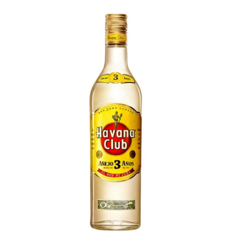 HAVANA CLUB 3 YEAR RUM BOTTLE 1x70CL