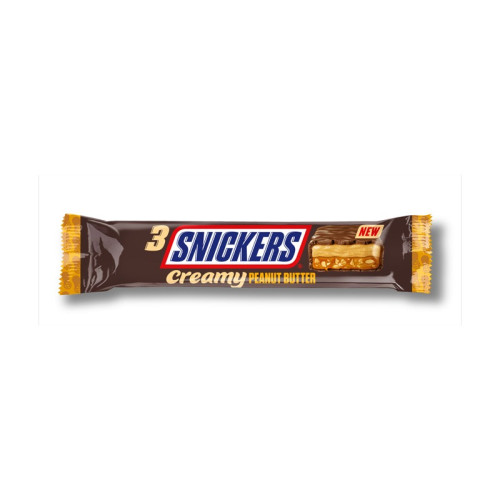 SNICKERS CREAMY PEANUT BUTTER CHOCOLATE BAR 1x32x54.7G