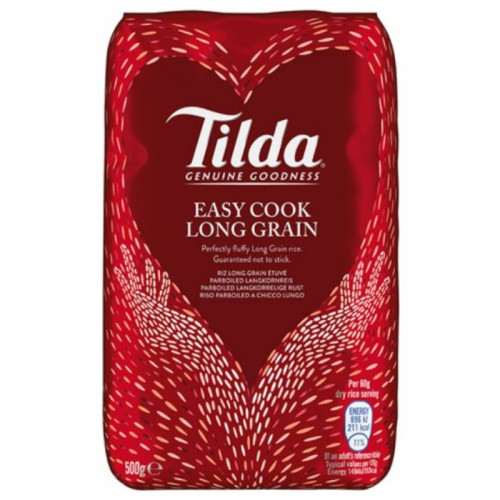 TILDA LONG GRAIN EASY COOK RICE 1x4x2KG