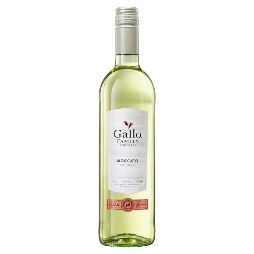 GALLO FAMILY VINEYARDS MOSCATO WHITE WINE BOTTLE 1x75CL