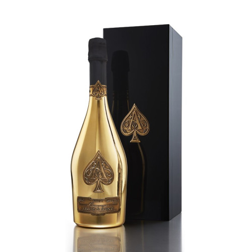 ARMAND DE BRIGNAC GOLD SPARKLING WINE BOTTLE 1x75CL