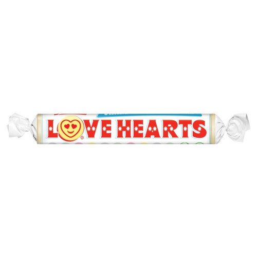 SWIZZELS ROLL LOVE HEARTS 1x24x39G