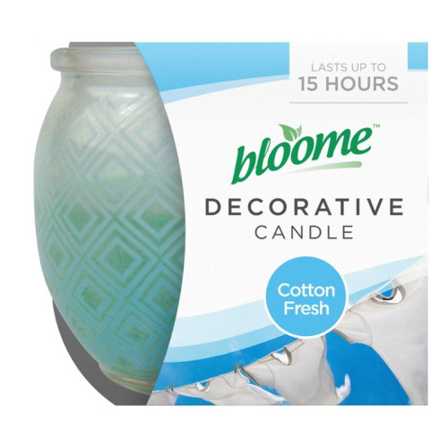 BLOOME COTTON FRESH DECORATIVE CANDLES 1x12